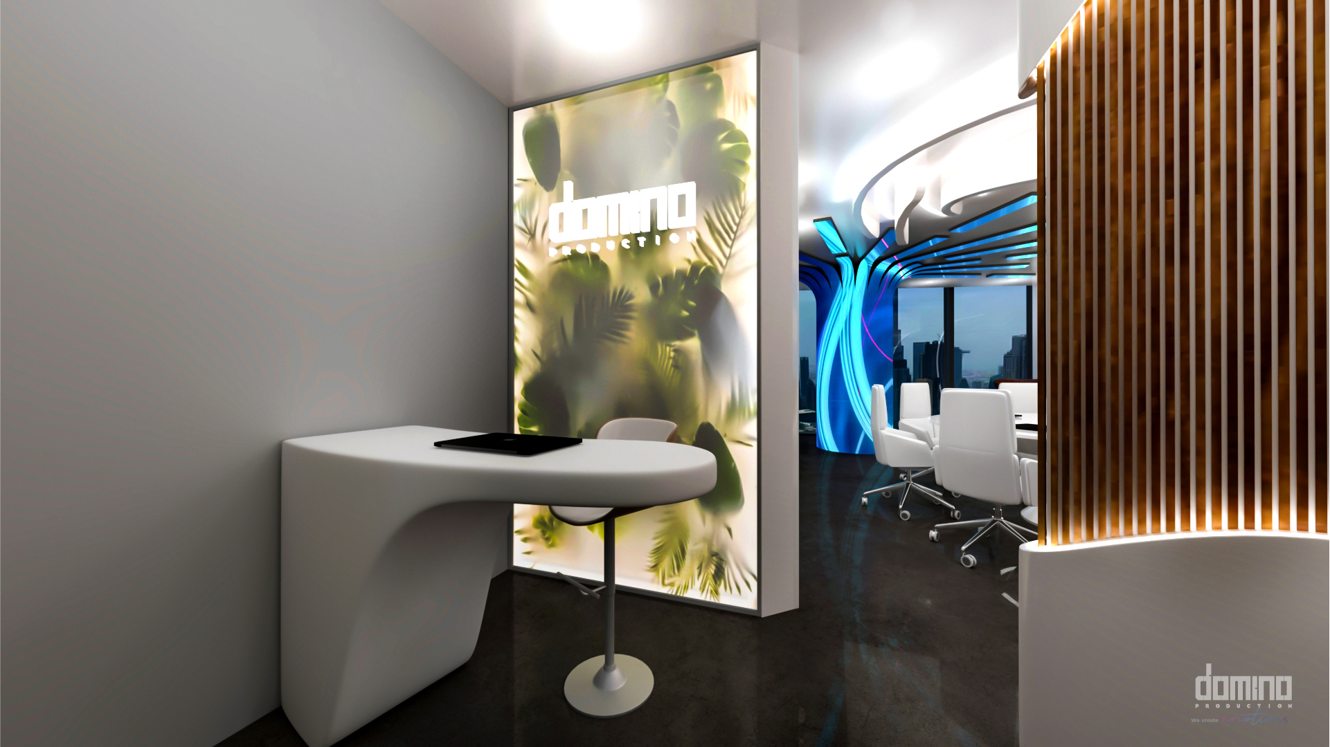 Domino Production Office in Dubai